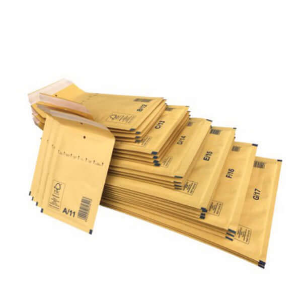Plicuri Cu Bule Antișoc K20 Maro, 370x480+50mm - 50 buc