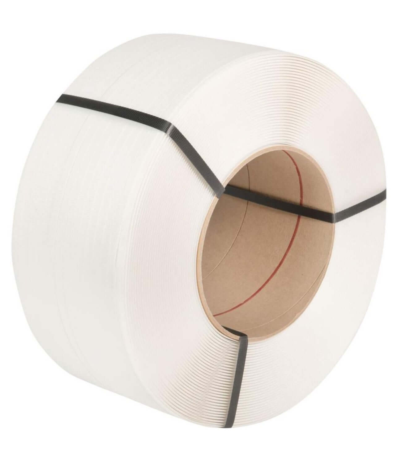 Bandă Pp (Polipropilenă) Albă 9 Mm X 0.50 Mm, 4000 M/Rolă