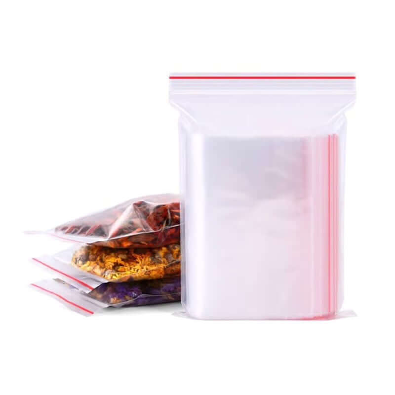 Pungi Din Plastic Cu Fermoar (Zip Lock), 320mm X 400mm