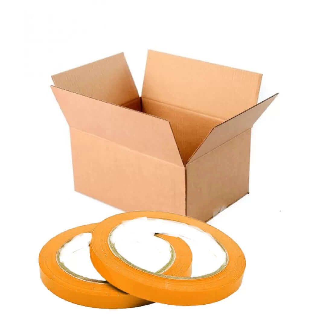Banda pentru sigilat pungi Portocaliu , PVC 9 mm 60 m