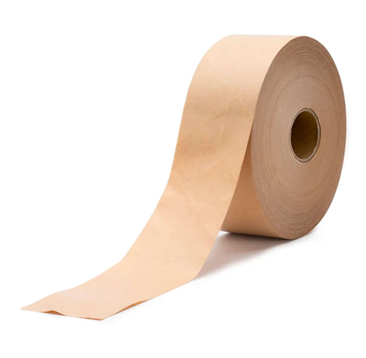 Bandă Adezivă Umectibilă Din Hârtie Kraft, Ranforsată, 70 Mm