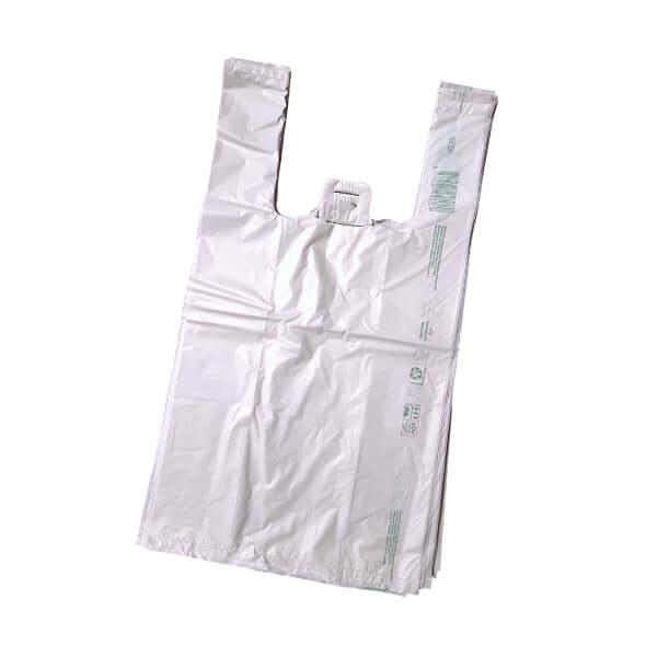 Pungi Biodegradabile 27x50 Cm Albe - 50 buc