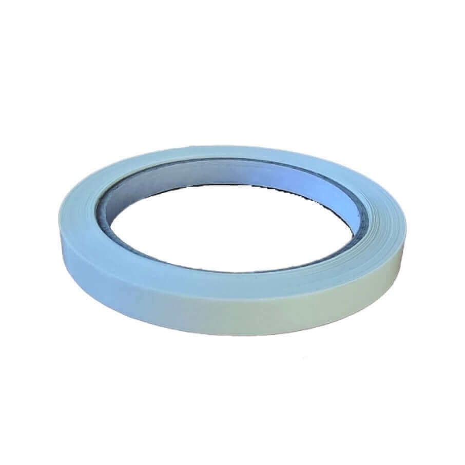 Banda pentru sigilat pungi Alb, PVC 9 mm 60 m