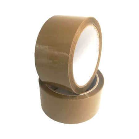 Banda adeziva Acrilic 48 mm x 60 m , 40 microni , maro - 36 buc - Trimaton