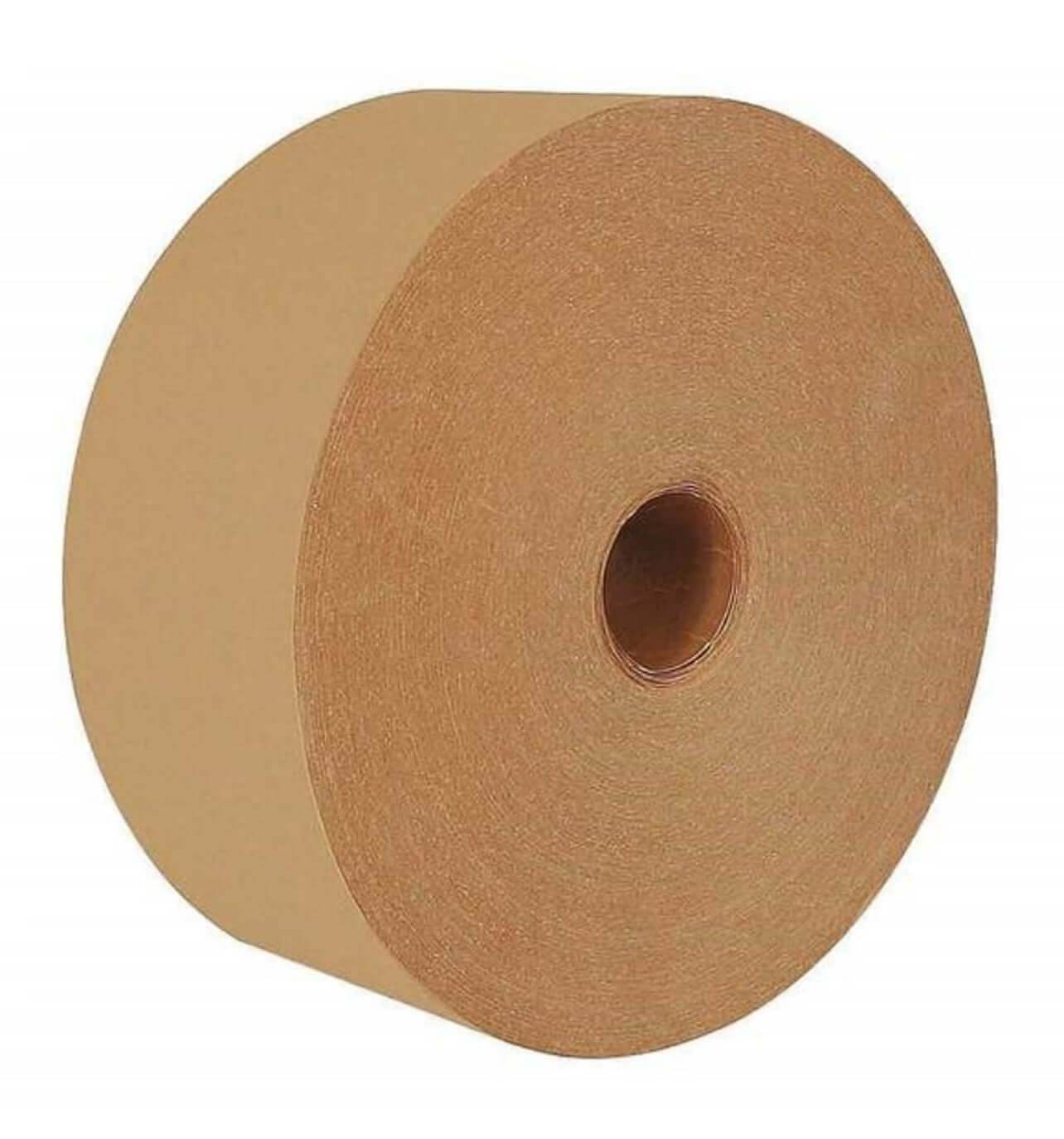 Bandă Adezivă Umectibilă Din Hârtie Kraft, Biodegradabilă, 70 Mm X 200 M, 70 G/Mp - Trimaton