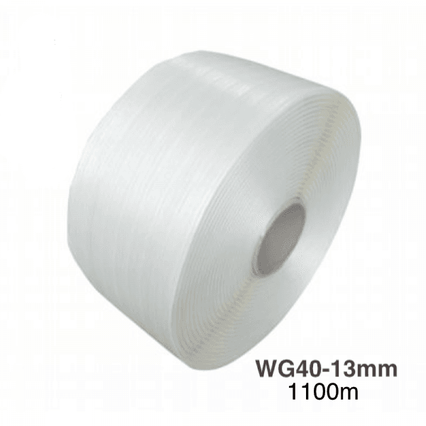 Bandă Pes Nețesută Hot Melt 13 Mm X 1100 M, 380 Kgf, Wg40/1100 - Trimaton