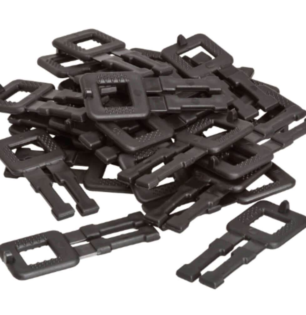 Bucle (Cleme) Plastic12 Mm, Negre - 1000 buc - Trimaton