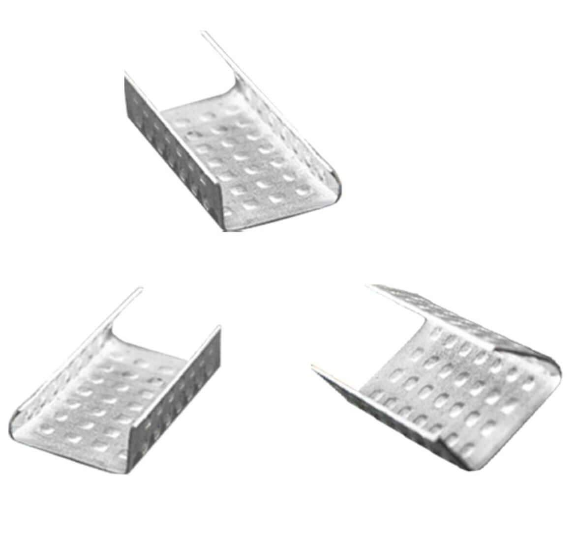 Capse (Cleme) Metalice Pentru Legare Banda Pp / Pet 12 Mm - 1000 buc - Trimaton
