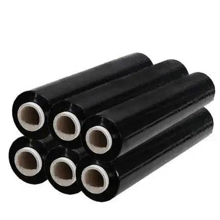 Folie stretch manual 23 my negru 500 mm 1.5 kg 134 ml- 6 buc - Trimaton