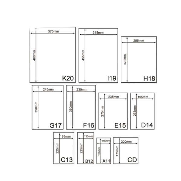 Plicuri Cu Bule Antișoc K20 Albe, 370x480+50mm, Plic Cu Lipire Autoadezivă - 50 buc - Trimaton