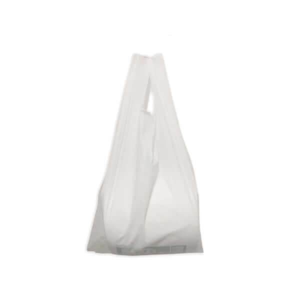 Pungi Biodegradabile 27x50 Cm Albe - 500 buc - Trimaton