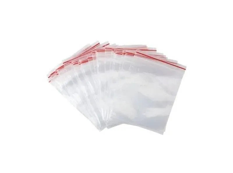 Pungi Din Plastic Cu Fermoar (Zip Lock), 240mm X 340mm, 50my - 100 Bucăți
