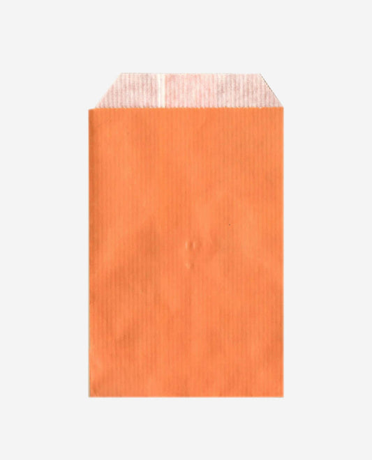 Punga mercerie portocalie - 7x12 cm - lwc alb 70gr/m2