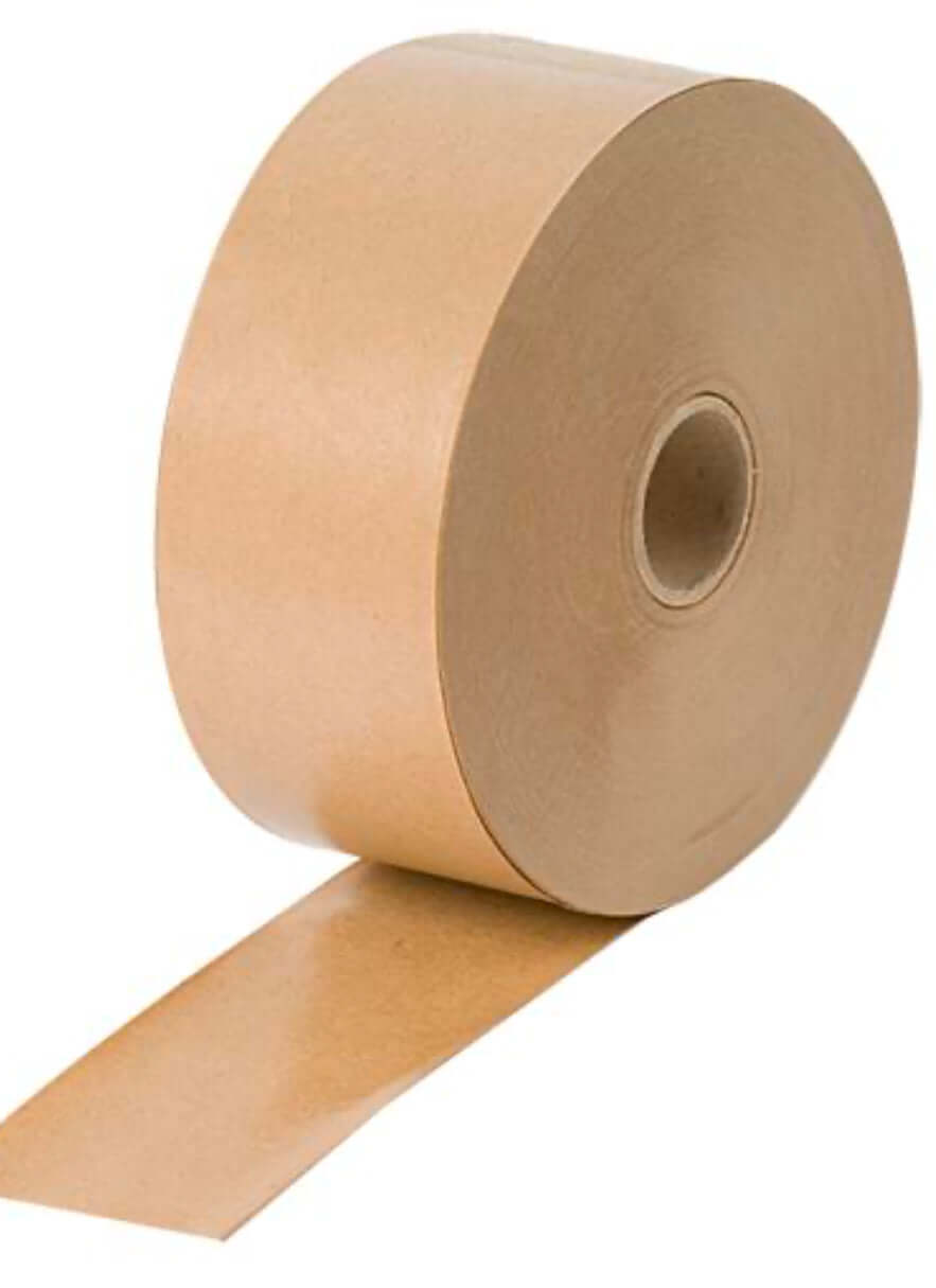 Bandă Adezivă Umectibilă Hârtie Kraft, Biodegradabilă, 70 Mm