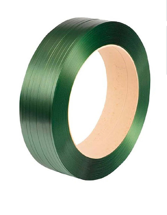 Banda Pet De Legat Verde 15.5 Mm X 0.9 Mm, 1500 M