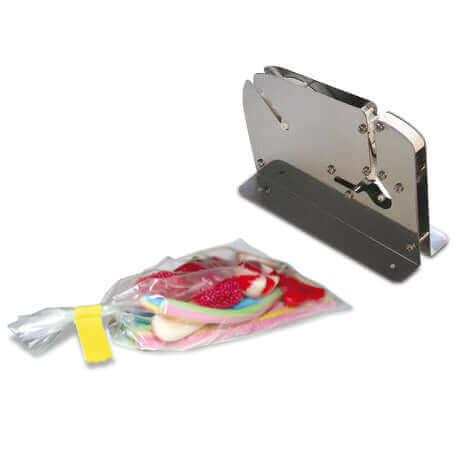 Dispozitiv sigilat pungi INOX cu banda PVC 9 - 12 mm
