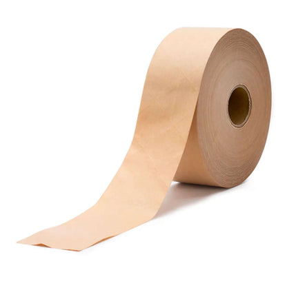 Bandă Adezivă Umectibilă Din Hârtie Kraft, Ranforsată, 70 Mm
