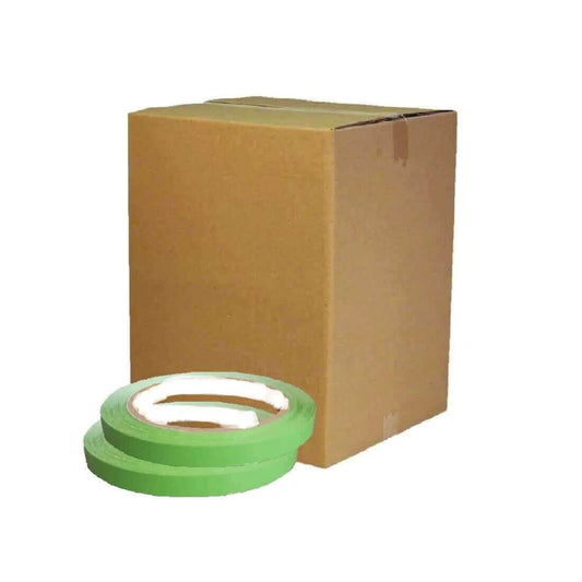 Banda pentru sigilat pungi VERDE , PVC 9 mm 60 m , solvent - 192 buc - Trimaton