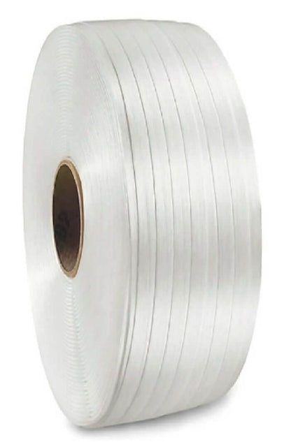 Bandă Pes Nețesută Compozit 16 Mm X 850 M, 450 Kgf, Tub 200 Mm - Trimaton