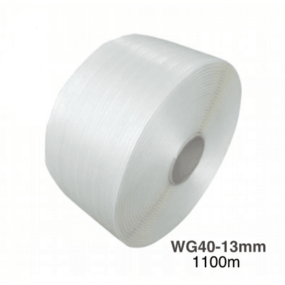 Bandă Pes Nețesută Hot Melt 13 Mm X 1100 M, 380 Kgf, Wg40/1100 - Trimaton