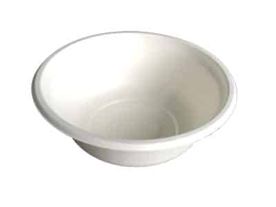 Bol Rotund Unica Folosinta bio 500ml, ambalaj bio biodegradabil, ideal pentru servirea alimentelor.