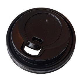 Capace pahare cafea TAB, Take away - capac pahare albe 8 / 12 oz - 100 buc - Trimaton