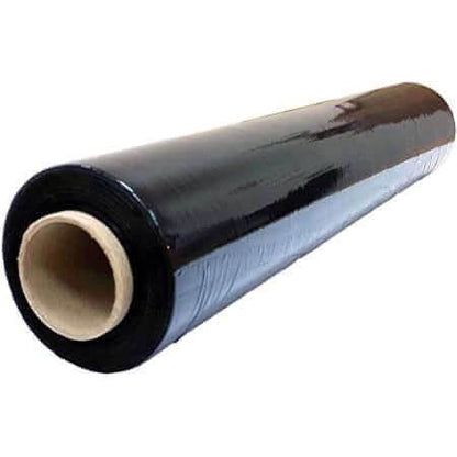 Folie stretch manual 23 my negru 500 mm 1.5 kg 134 ml- 6 buc - Trimaton