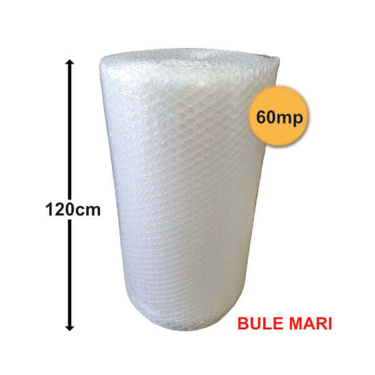 Folie Cu Bule De Aer Mari, 120 G/Mp, 1.2m X 50ml (60mp)