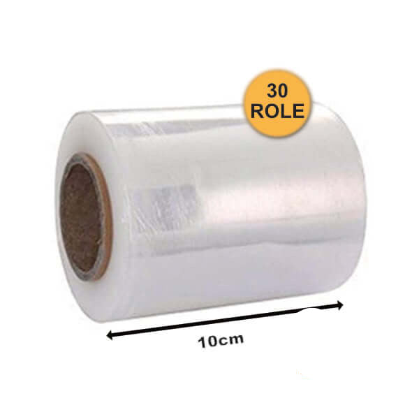 Folie Stretch Transparentă, 100mm, 23my, 0.3kg, 134ml