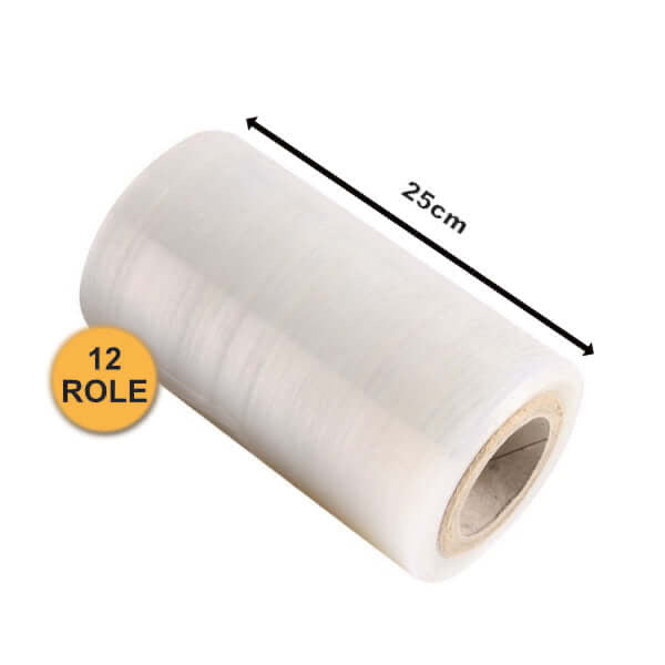 Folie Stretch Transparentă, 250mm, 23my, 0.75kg, 134ml