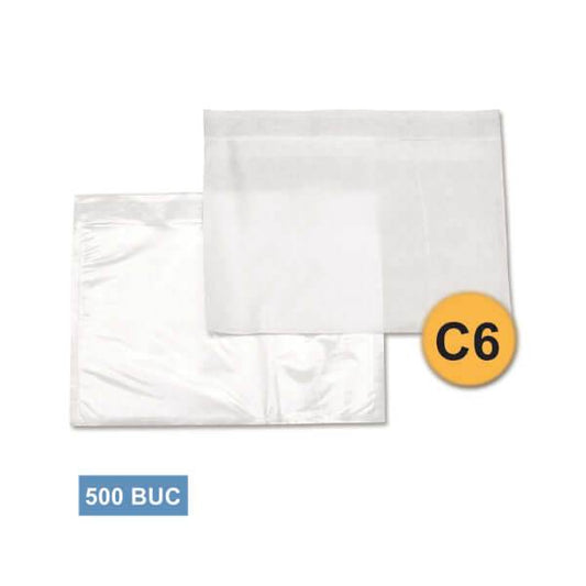 Plicuri Port Document C6, Autoadezive, 175 X 115 Mm - 1000 buc - Trimaton