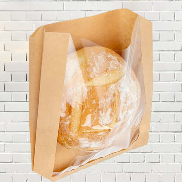 Punga cu fereastra - Paine 30x6x34cm(f=18cm) - 500 buc.