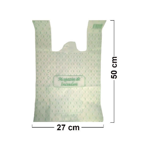 Pungi Biodegradabile 27x50 Cm Magazin De încredere - 500 buc