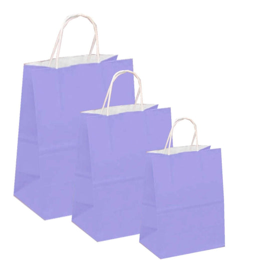Pungi albe, colorate 100% lila - 32X12X41 - 100 BUC. - Trimaton
