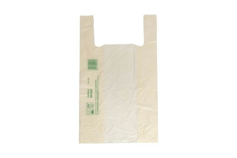 Punga Maieu Biodegradabila 5Kg 26x45cm - 500 buc/set, 100% biodegradabila si compostabila, translucida.