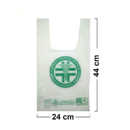 Pungi Biodegradabile 24x44 Cm Farmacia - 500 buc - Trimaton