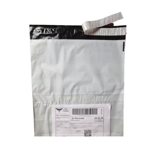 Pungi Curierat Fb08+ Cu Buzunar Awb, 550x550+50mm, 60my - 100 buc - Trimaton