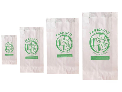 Pungi farmacie PLIC, model cruce - 9x15 cm - 3000 buc. - Trimaton